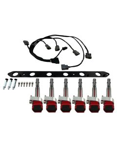 FITS R8 Ignition Coil Conversion Harness Bracket Kit to RB26DETT RB26 R33 GTR S1