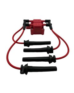 Performance Ignition Coil Pack + Spark Plug Wires FOR 2002-08 Mini Cooper S 1.6L