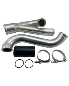 2" Upgrade Turbo Outlet Pipes Chargepipe Kit FOR 335i 335xi 335is E90 E92 N54 3L