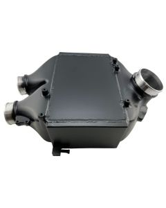 Top Mount Dual Pass Water to Air Cooler Large Upgraded Intercooler FITS M3 M4 F80 F82 S55 Twin Turbo