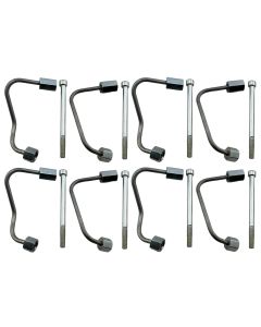 8 Diesel Fuel Injector Lines FOR 2011-19 F250 F350 F450 F550 F650 SuperDuty 6.7L