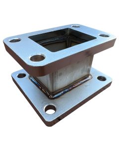 T3 to T4 Turbocharger Adaptor Turbo Exhaust Manifold Conversion Flange Adapter