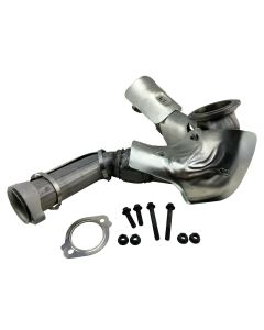 Exhaust Up-pipe Assembly Left Side Y Pipe For 03-04 Truck 04-10 Van 6.0L Diesel