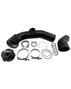 Forward Facing Intake Manifold Charge Pipe BOV for E88 E90 E92 E93 135i 335i 3.0