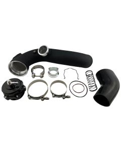 Charge Pipe + BOV for Relocated Intakes 335d Coolant Tank N54 N55 135i 335i 3.0L