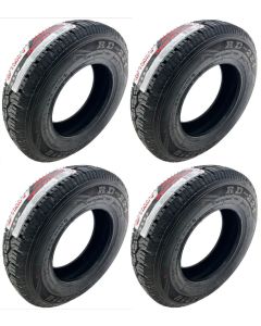 Set of 4 RD224 155R12 8PR 155/80R12 155 R12 12 Inch 12" 88/86Q All Terrain Tires