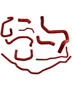 Red Silicone Coolant Radiator Hose Kit fits 00-06 VW Golf GTI GLS MK4 1.8L Turbo