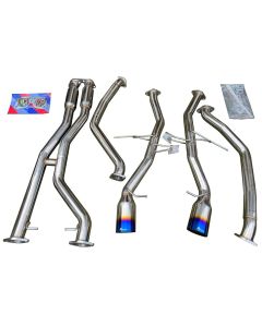 2.5" Performance Exhaust System for 2007-10 335i E90 E92 E93 N54 Twin Turbo 3.0L