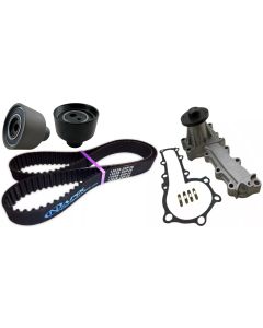 Water Pump + Timing Belt + Idler Tensioner Pulley fits Skyline Stagea RB25 RB26