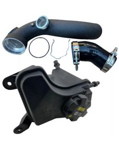 Charge Pipe & 335d Coolant Tank for Relocated Intakes 07-13 N54 N55 1M 135i 335i