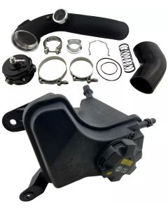 Charge Pipe 50mm BOV Relocated 335d Coolant Tank for N54 N55 135i 335i 3.0 Turbo
