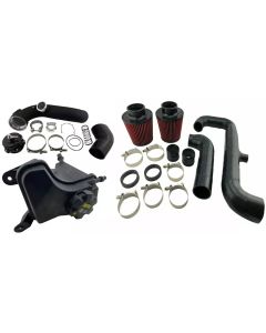 Charge Pipe + 335d Coolant Tank + 2" Relocated Air Intakes for 06+ N54 135i 335i