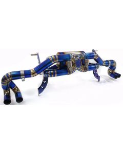 Blue Titanium Exhaust System fits Lamborghini Gallardo LP550-2 LP560-4 LP-570-4