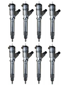 FITS 6.6L LBZ Diesel Injector Set of 8 fits 2006-2007 Silverado Sierra Duramax