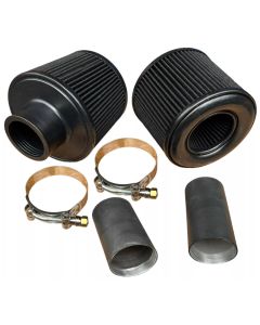 N54 Dual Cone Filter Air Intake Kit for 135i 335i 535i Z4 3L Twin Turbo E Series