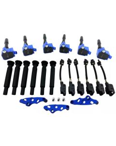 6 Ignition Coils Pack Conversion Wire Harness Bracket Kit for B58 to N55 Upgrade