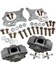 Dual Rear Hydro Brake Calipers + Brackets for 350Z 370Z G35 G37 Skyline V35 V36