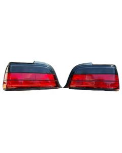 Euro JMD Rear Smoked Tail Lights for E36 318i 323i 325i M3 2DR Coupe Convertible