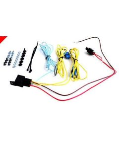 VW GOLF JETTA MK5 MK6 PASSAT B6 CC FOG LIGHT WIRING HARNESS KIT - 9006