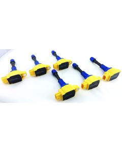 92-00 IGNITION COIL SPARK PLUG WIRE WIRES SET 10.2MM HONDA CIVIC DELSOL D16 SOHC