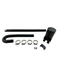 Double Baffle Oil Catch Can + Silicone Hoses + Bracket for N54 135i 335i 535i 3L