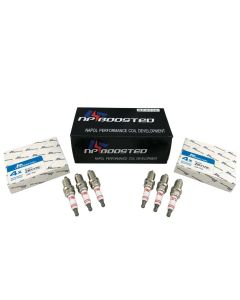 6 Pcs Heat Range 7 Spark Plugs Gap .028 for Audi A4 A5 A6 Q5 Quattro porsche 911