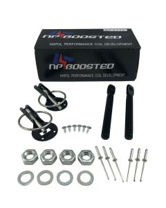 JDM Universal Top Mount Bonnet Hood Pins Pin Lock Latch Kit Racing Car Truck SUV