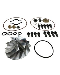 GTP38 TP38 Billet Compressor Wheel TP38 7.3L Turbo Upgrade Repair Kit Rebuild for F250 F350 F450 F550 E350 E450 E550 Excursion