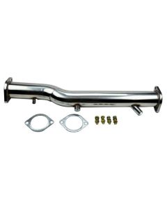 Hi Flow Test Pipe Cat Delete for 08-14 Lancer Evolution 10 EVOX EVO X 4B11T 2.0L