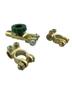 Battery Link Pos Neg Terminal Quick Cut Disconnect Master Kill Shut Off Switch