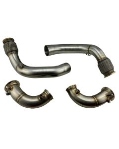 3" Performance Upper & Lower Downpipes for 2018+ M5 F90 M8 F91 F92 F93 S63 4.4L