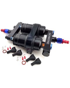 1000HP EFI EXTERNAL HIGH FLOW FUEL PUMPS BRACKET KIT & MANIFOLDS 044 BOSCH STYLE