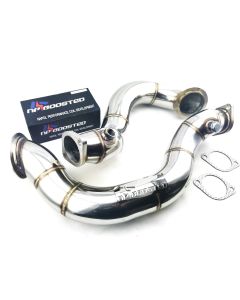 3" STAINLESS STEEL TIG WELDED CATLESS DOWN PIPE 07-12 BMW 135i 335i N54 E90 E91