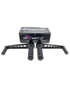 1965-1970 Rear Foot Pegs & Custom Cafe Racer Levers DUCATI Scrambler 250 BEVEL