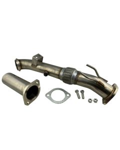 3" HiFlow Turbo Outlet Downpipe Exhaust w/ Gasket for 13+ Focus ST 2.0L Ecoboost