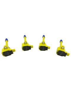 4 Ignition Coil Packs for 2015+ Fit 1.5L DOHC Civic 2.0L Incl Type R Turbo VTEC