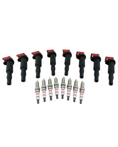 8 Ignition Coils & Iridium Spark Plugs for 2010+ X5 X6 M Sport M5 M6 S63 4.4L V8