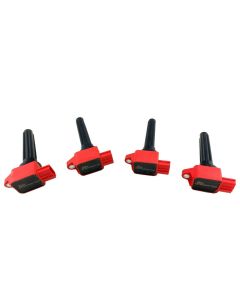 4 Pack Ignition Coils for 08-16 Lancer Evolution X MR EVO 10 EVOX 2.0L Turbo GSR
