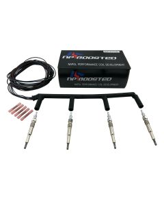 1.9L Diesel 4 Pcs Glow Plugs & Wiring Harness for VW Jetta Beetle Bora Golf A3