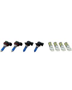 Replacement Headlights Bulbs Set Left Right for 07-14 Chevy Silverado 1500 2500