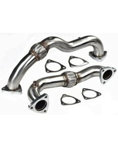 Turbo Manifold Exhaust Up Pipes for 08-10 F250 F350 F450 6.4L Powerstroke Diesel