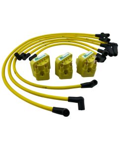 1996-2008 3.8L V6 3800 Hi Voltage Coil Packs + 10mm Performance Spark Plug Wires
