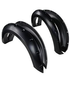 2004-2008 F150 Styleside Offroad Black Pocket Rivet Style Bolt On Fender Flares