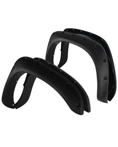 4PC Textured Paintable Pocket Rivet Fender Flares Fits 2003-2009 Dodge Ram 2500 3500