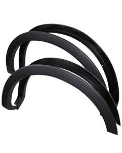 2004-2008 Ford F150 Styleside Factory Style Wheel Covers Fender Flares Black