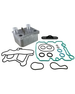 6L Diesel Hi Flow Oil Cooler Upgrade + Gaskets for F250 F350 F450 F550 E350