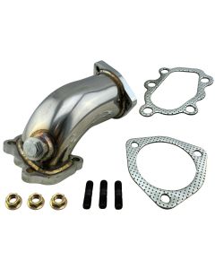 JDM Turbo Elbow Outlet Downpipe Exhaust for Silvia 180SX 240SX S13 S14 SR20DET