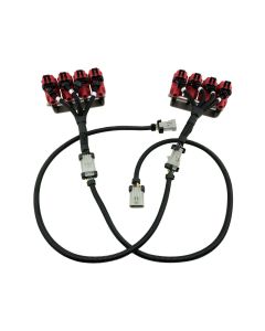 8 Ignition Coil Pack Relocation Kit Brackets Extension Harness for LS1 LS6 D580