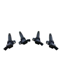 4 Pcs Ignition Coil Packs for 08-17 Santa Fe Sonata Tucson Optima Equus Genesis
