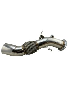 3.5" Turbo Exhaust Downpipe for N55 535i 640i 740Li F01 F10 F11 F07 F12 F13 3.0L